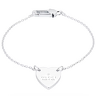 Gucci Bracelet with Trademark Heart - 17cm