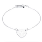 Gucci Bracelet with Trademark Heart - 18cm