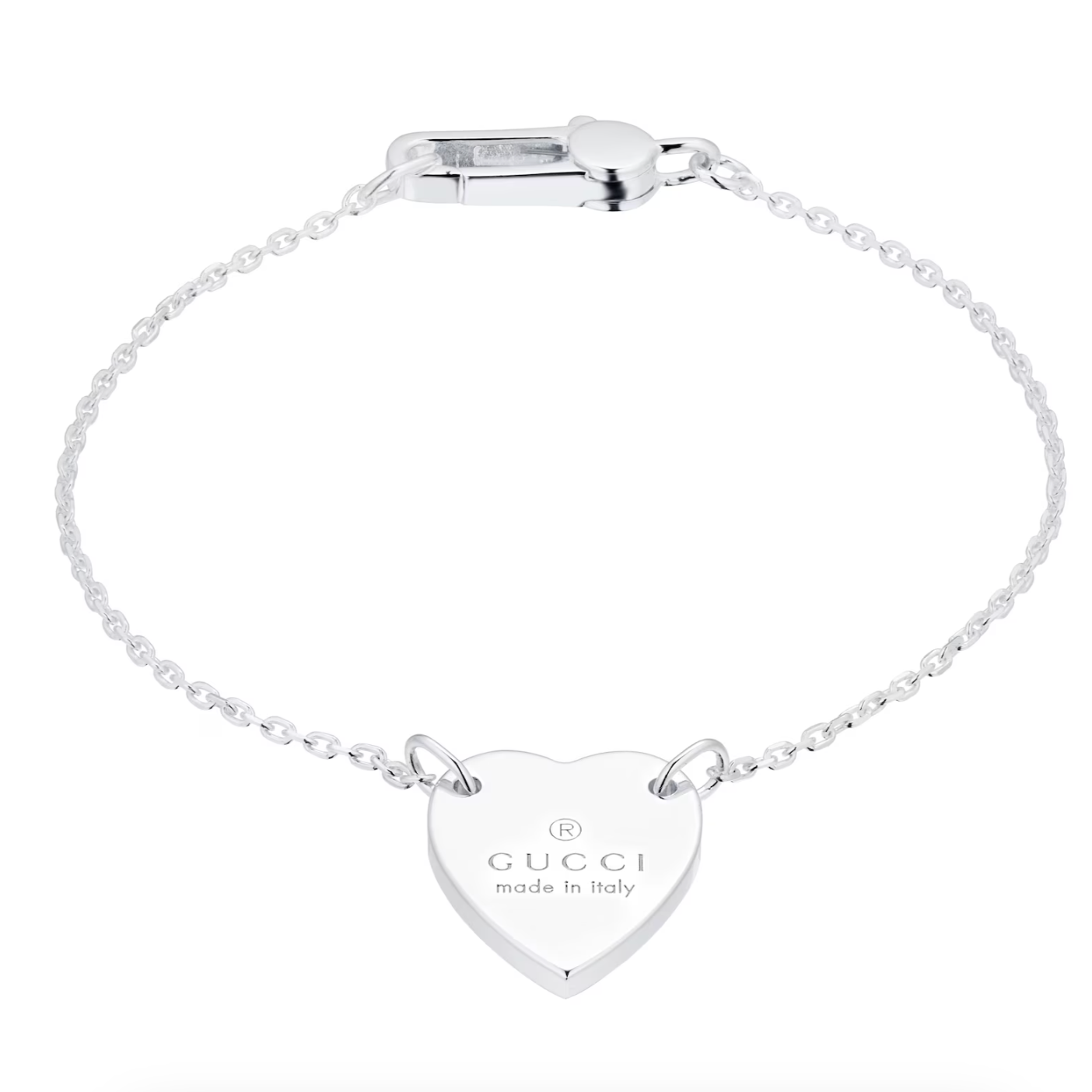 Gucci Bracelet with Trademark Heart - 18cm