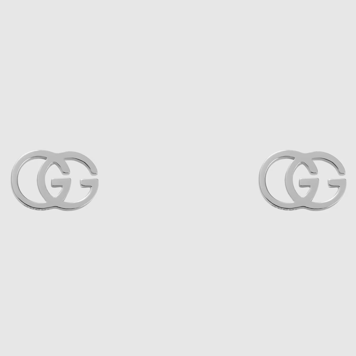 Gucci GG Running Tissue 18ct Gold Stud Earrings