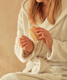 Hillbrush Natural Nail Brush With Dual Fill - Stiff Tampico