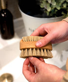 Hillbrush Natural Nail Brush With Dual Fill - Soft Horsehair