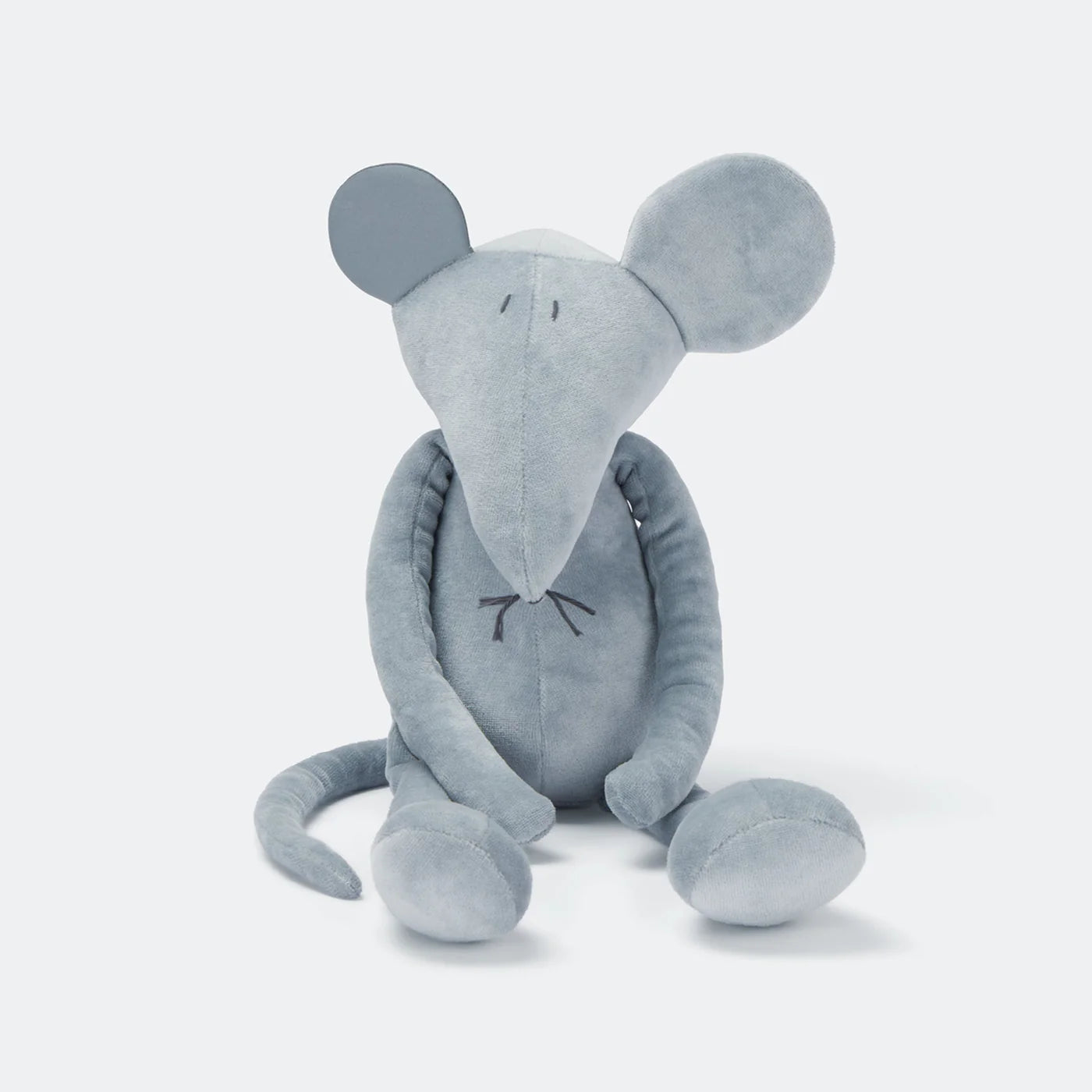 Hector the mouse light grey no clothes by Adada