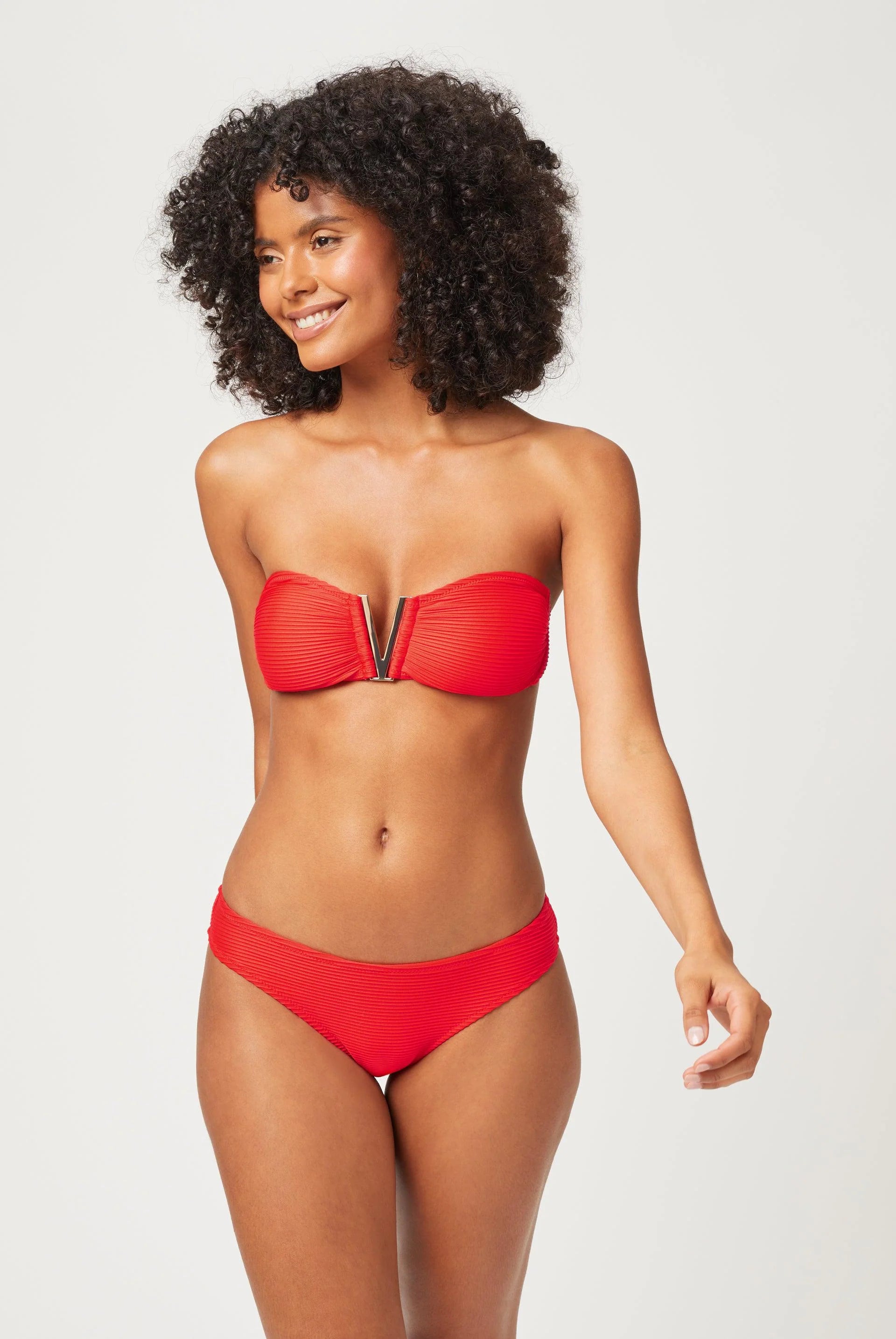 Heidi Klein Vicenza V-Bar Bandeau Bikini