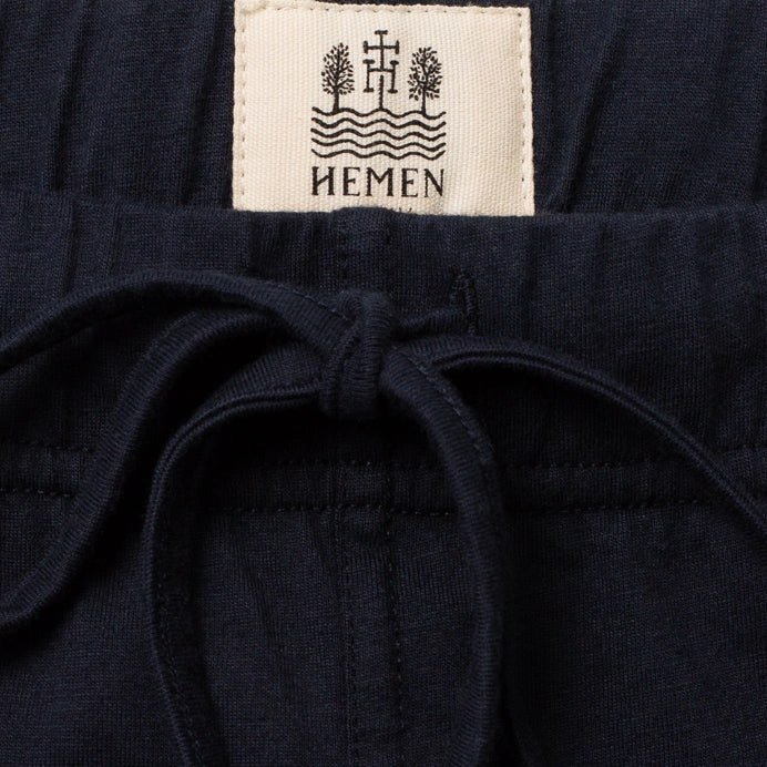 Hemen Biarritz Homewear Shorts Fenix in Deep Marine