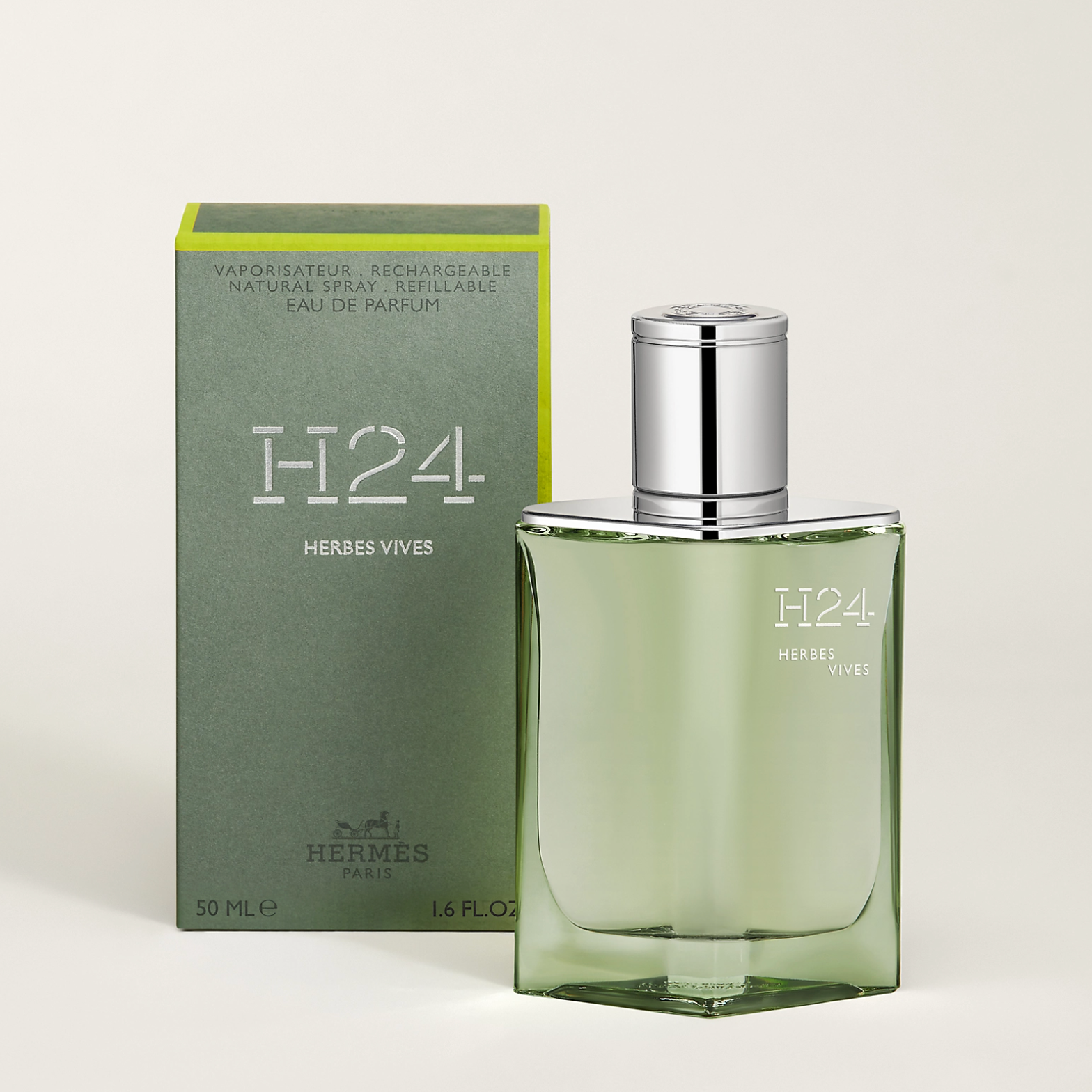 Hermès H24 Herbes Vives Eau de parfum for men - 50 ml