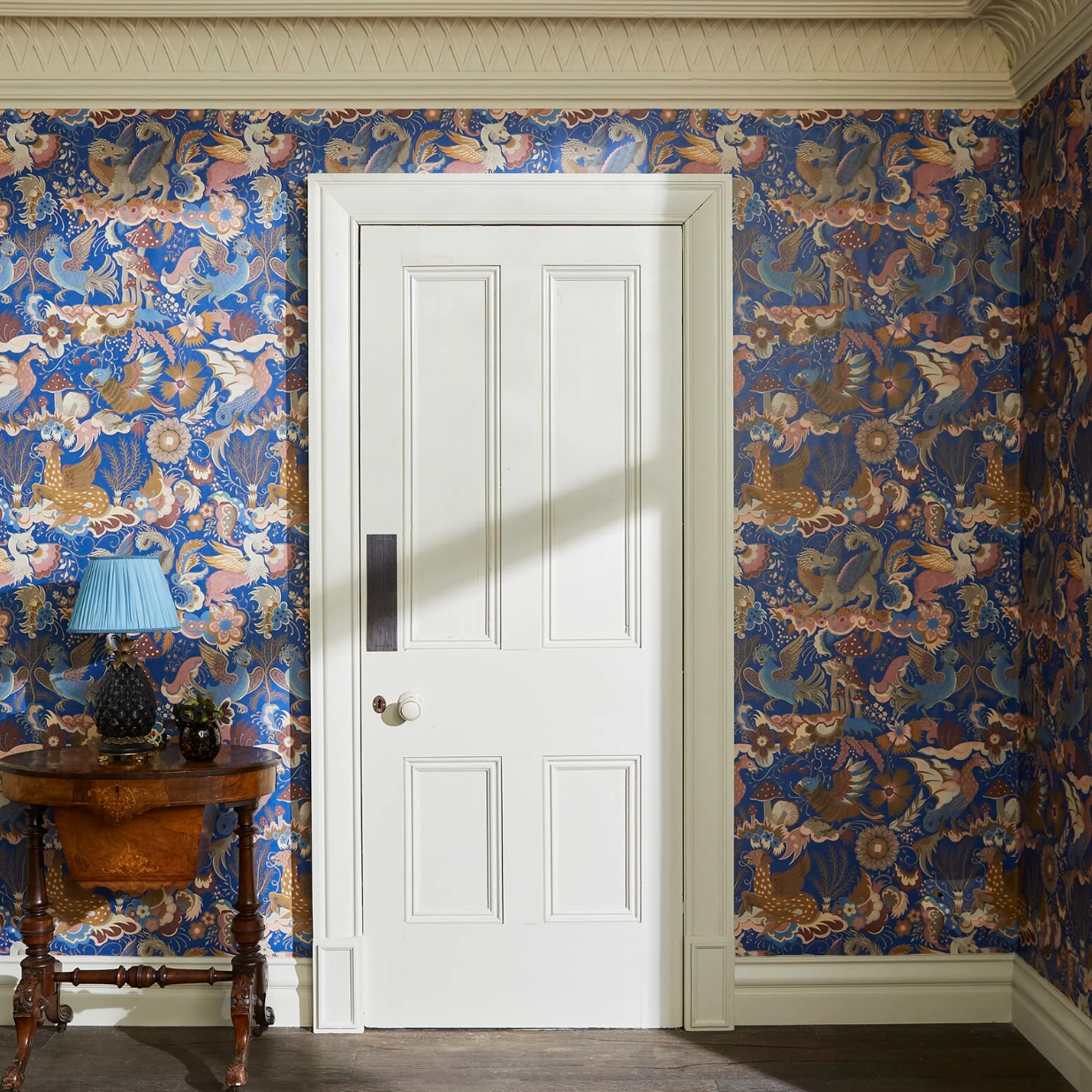 House of Hackney Phantasia Wallpaper in Sapphire