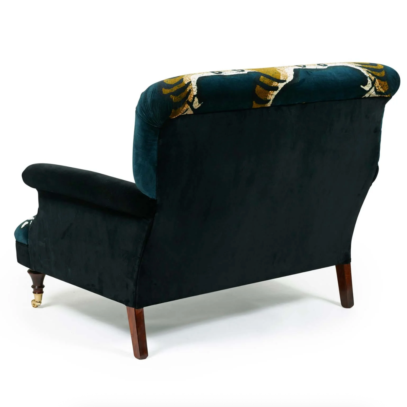 House of Hackney Saber Velvet Bloomsbury Loveseat - Midnight