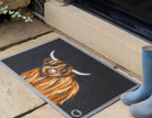 Hug Rug Highland Cow Outdoor Doormat