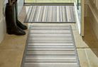 Hug Rug Sage Stripe Washable Runner