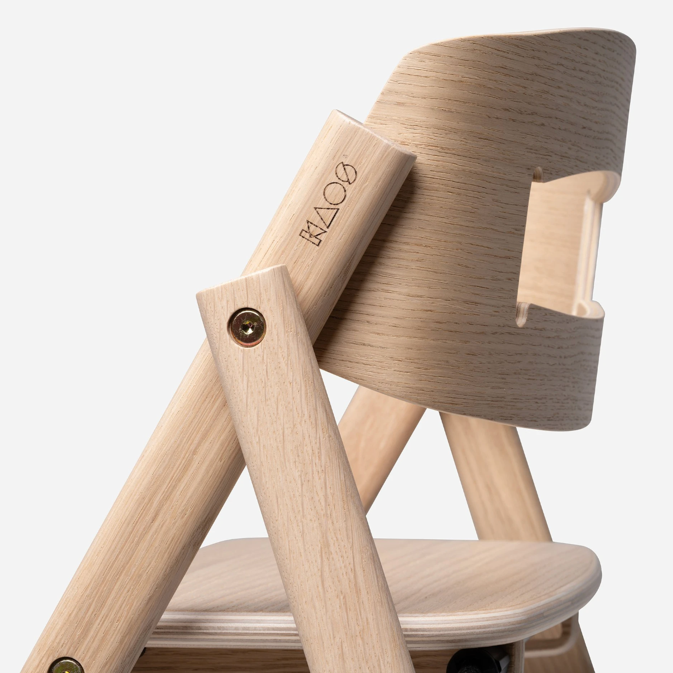 Kaos Klapp Oak High Chair