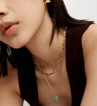 Kate Young For Monica Vinader Gemstone Pendant