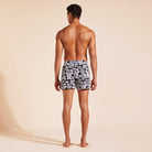 Vilebrequin Men Stretch Swim Shorts Tahiti Turtles