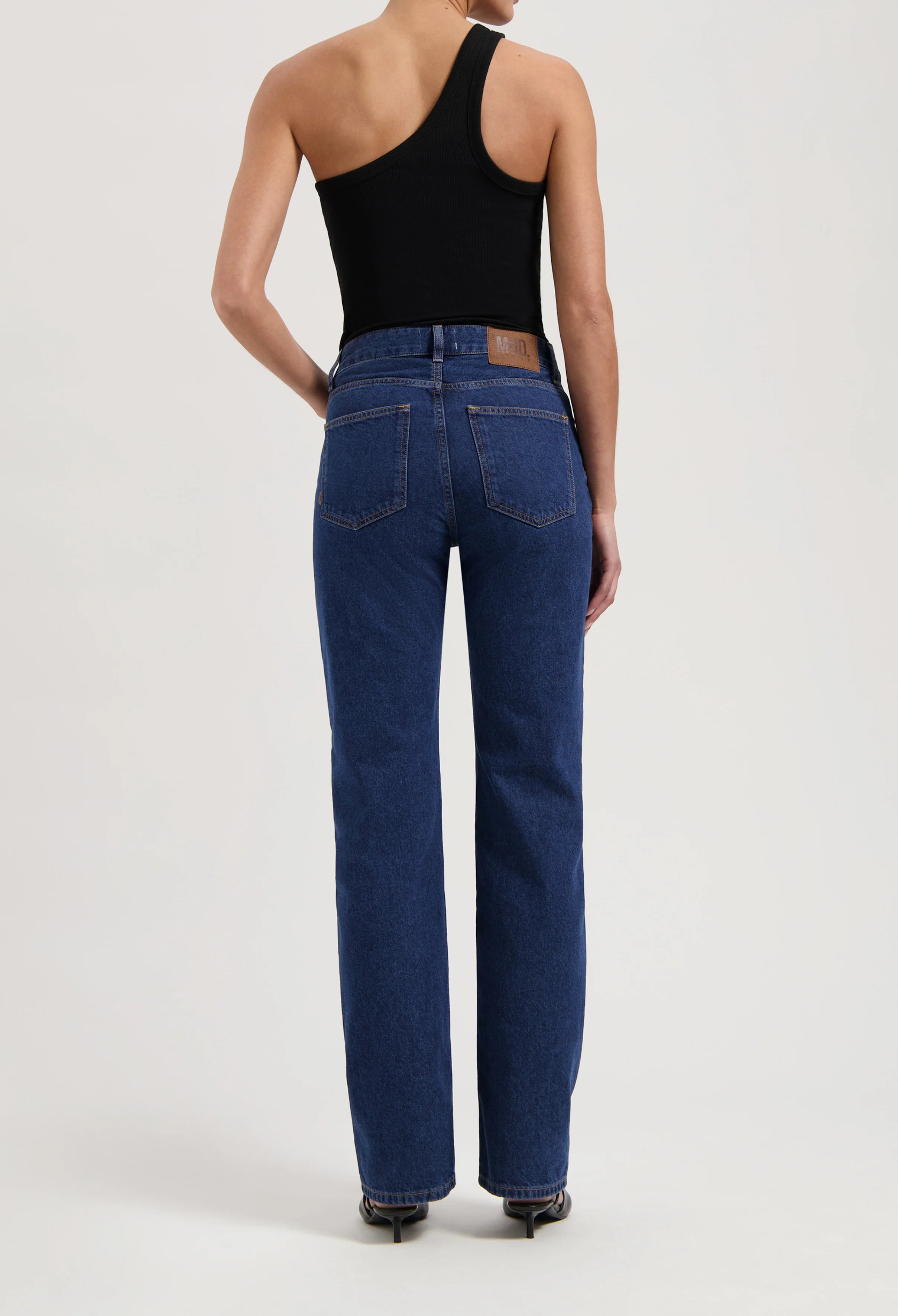MUD Jeans Jamie Mid Loose - Stone Indigo
