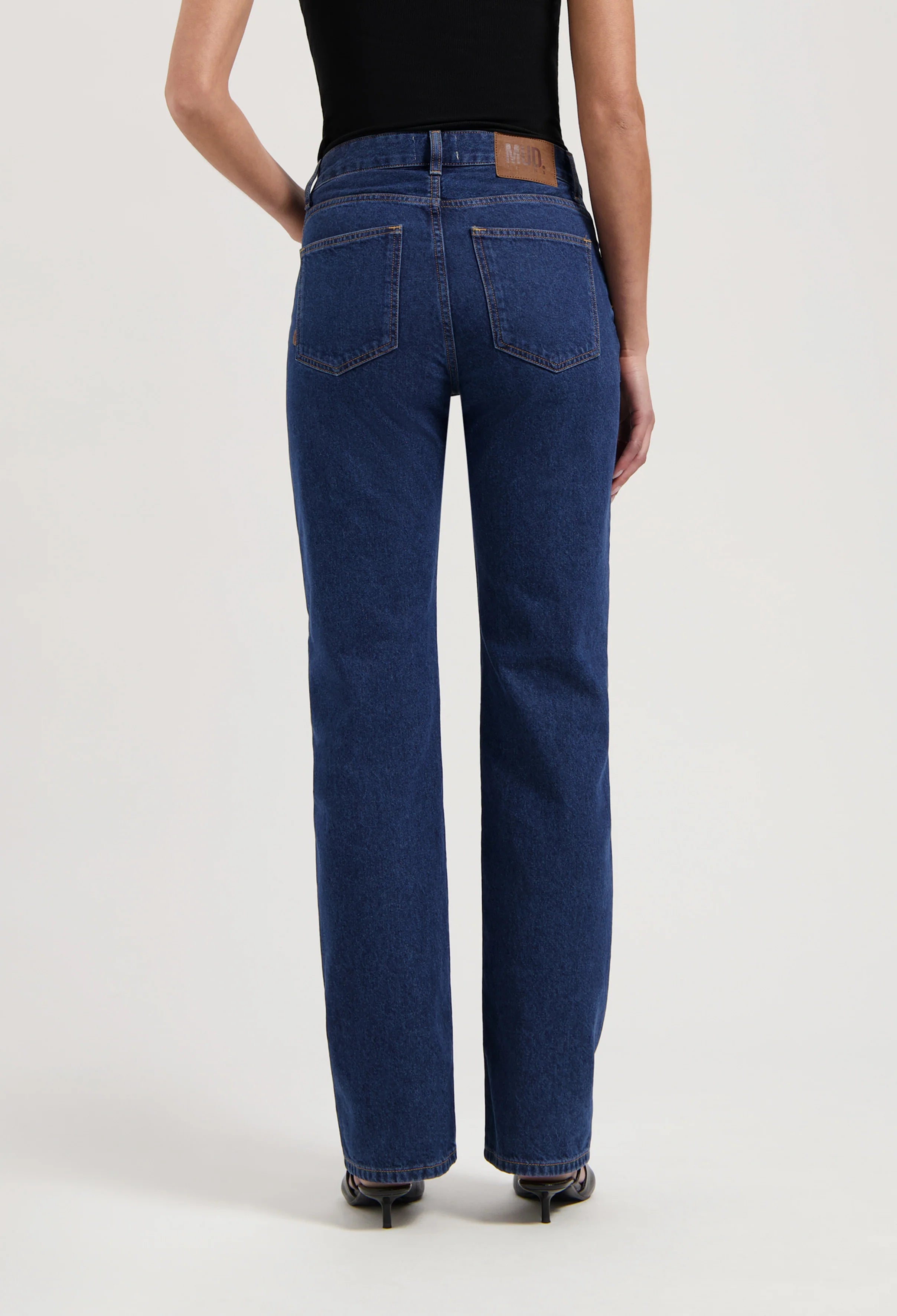 MUD Jeans Jamie Mid Loose - Stone Indigo