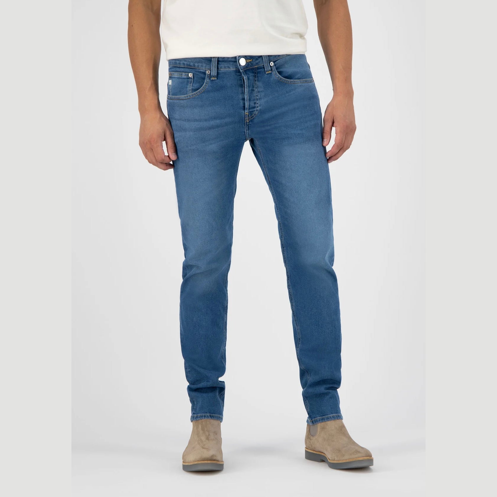 MUD Jeans Regular Dunn Stretch Pure Blue