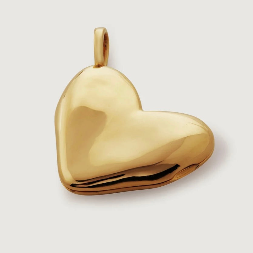 Monica Vinader 18k Gold Vermeil Heart Locket