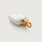 Monica Vinader Gold Vermeil Keshi Pearl Pendant Charm