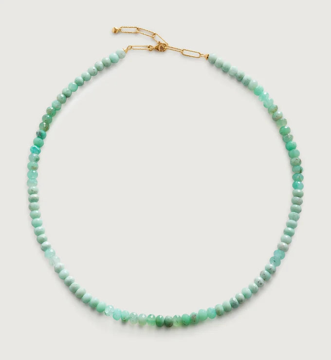 Monica Vinader Hope Beaded Gemstone Necklace