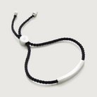 Monica Vinader Linear Cord Men's Friendship Bracelet