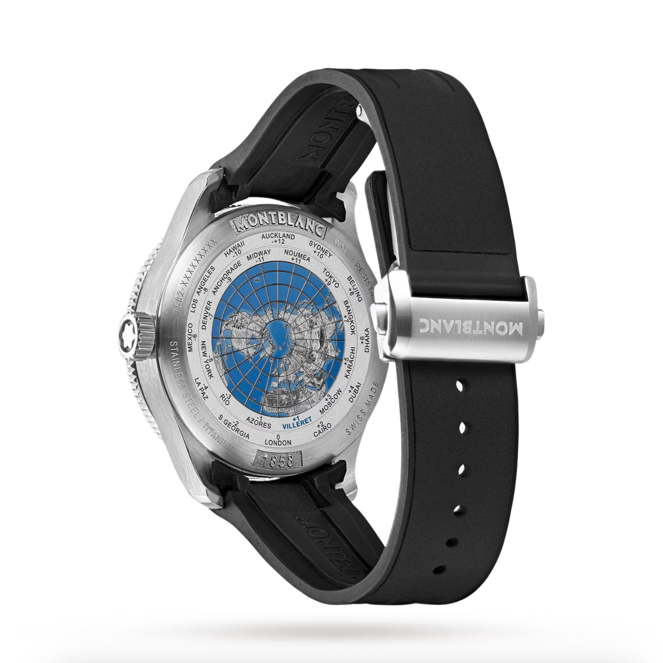 Montblanc 1858 GMT 42mm Mens Watch
