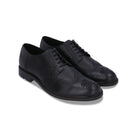 NAE Vegan Gael Black Derby Shoes