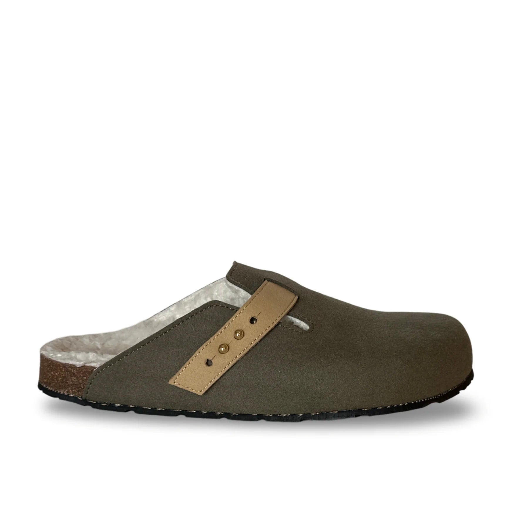 NAE Vegan Levu Green Clogs