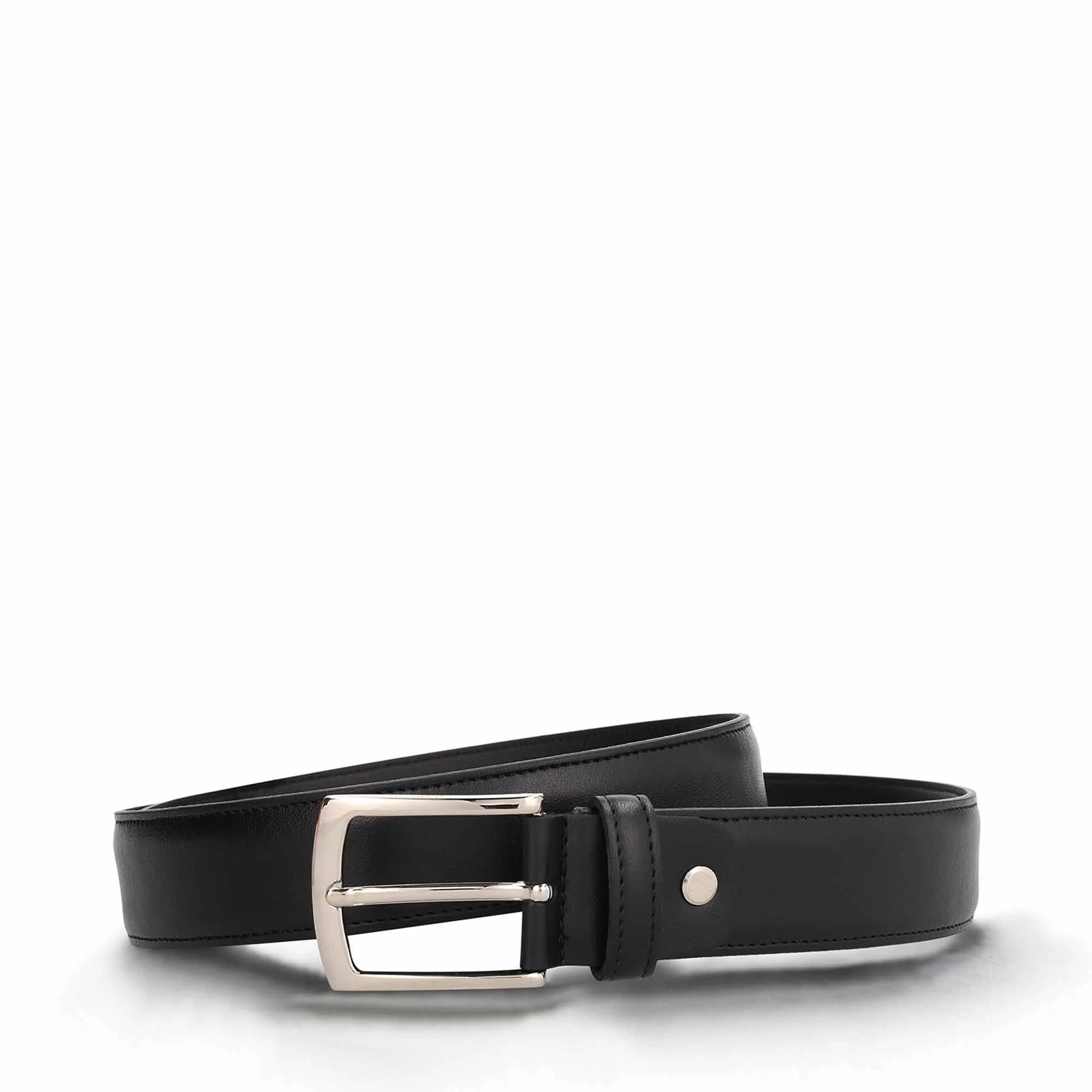 NAE Vegan Men's AppleSkin Vegan Belt Manresa Black