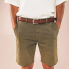 NAE Vegan Men's AppleSkin Vegan Belt Manresa Brown