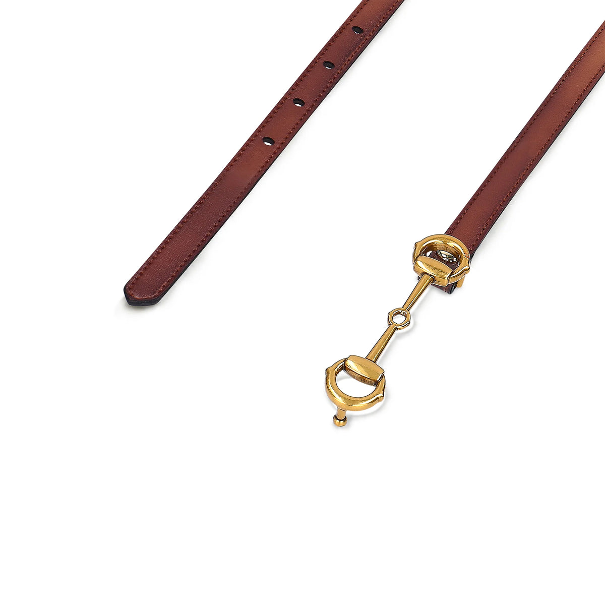 NAE Vegan Women's Desserto Vegan Belt Bisbal Brown