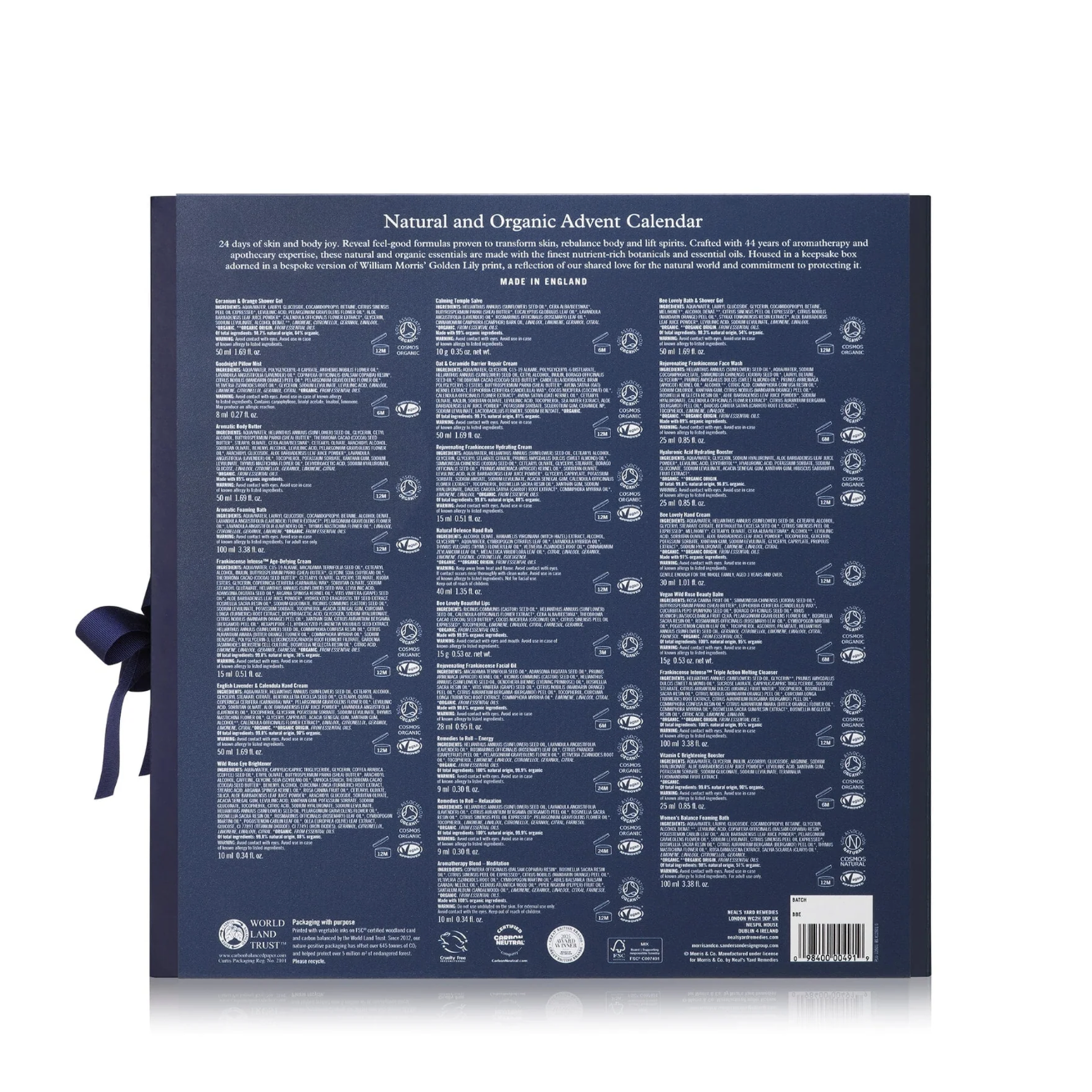 Neal's Yard Remedies Natural & Organic Advent Calendar