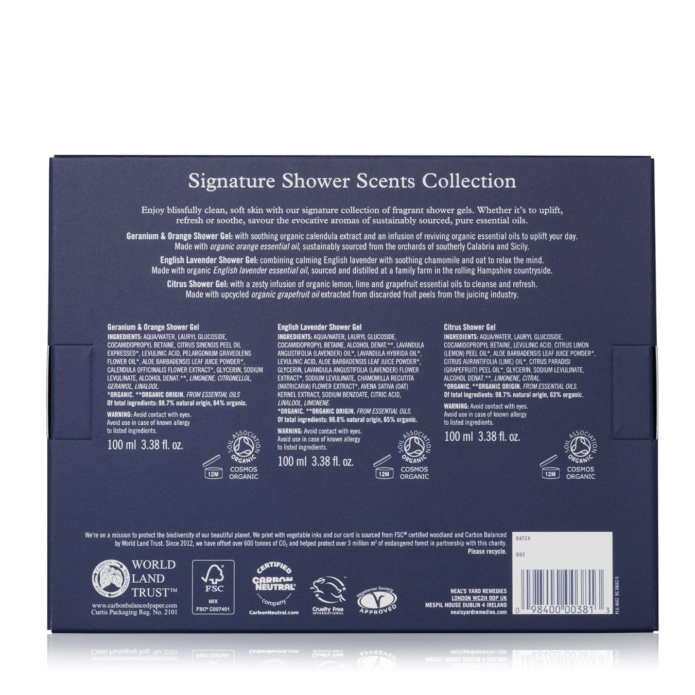 Neal's Yard Remedies Signature Shower Scents Collection