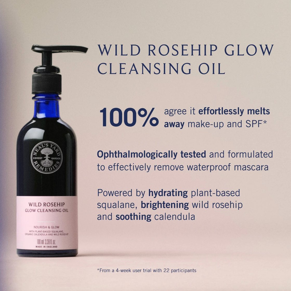 Neal's Yard Remedies Wild Rosehip Glow Cleansing Oil 100ml