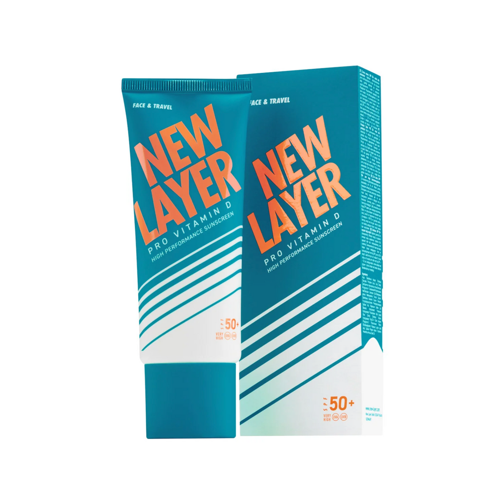 New Layer Pro Vitamin D Sunscreen Face & Travel SPF50+