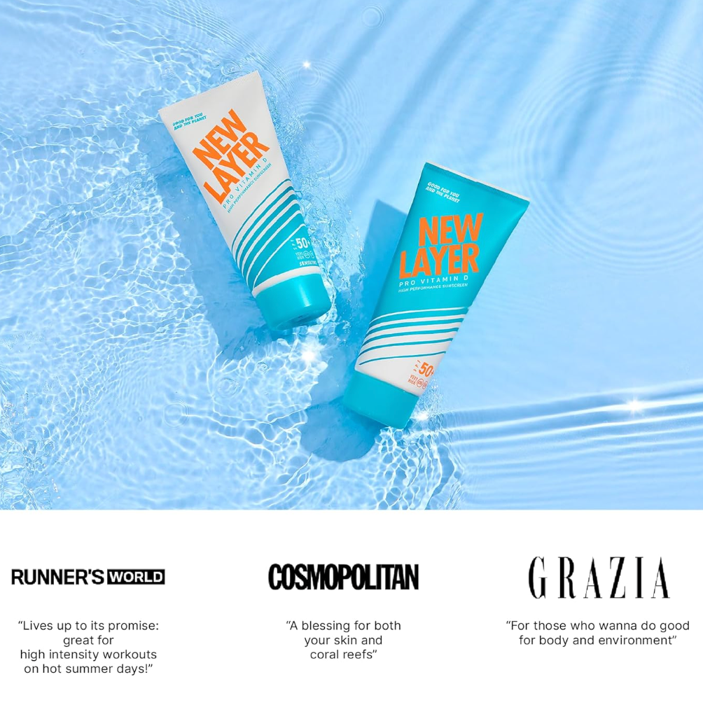 New Layer Sunscreen SPF50+ Pro Vitamin D