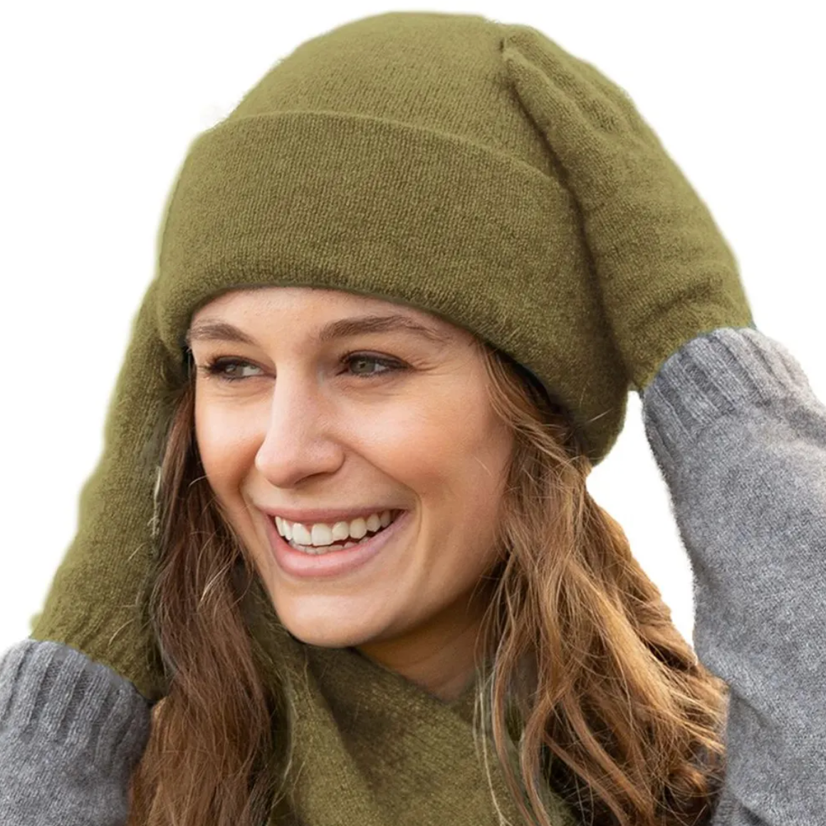 Noble Wilde Merino and Possum Wool Beanie Hat