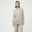 Oyuna Kotto Cashmere Sweater in Feather