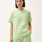 Pangaia 365 Midweight T-Shirt in Fennel Green