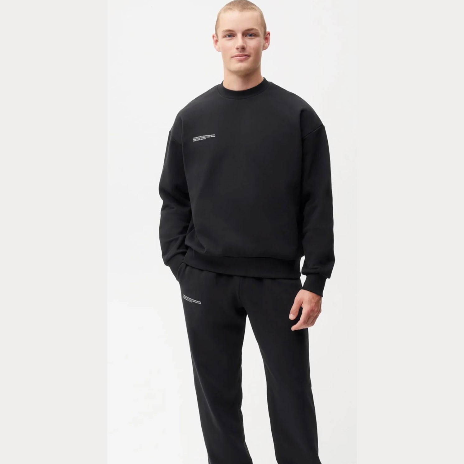 Men's Pangaia 365 Midweight Track Pants in Black