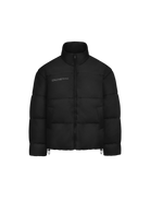 Pangaia Mens Black FLWRDWN Bomber Jacket