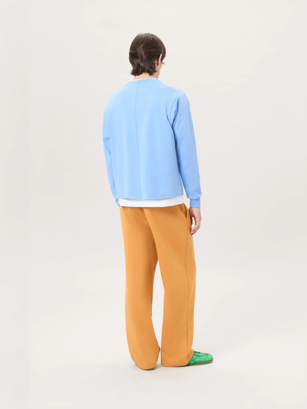 Pangaia Mens Double Jersey Sweatshirt - Lucid Sky