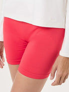 Pangaia Womens Bio-Based Cycle Shorts - Red