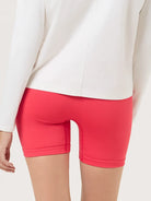 Pangaia Womens Bio-Based Cycle Shorts - Red