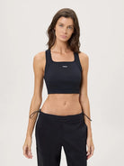 Pangaia Womens Bio-Based Tank Top - Black