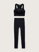 Pangaia Womens Bio-Based Tank Top and Leggings Bundle - Black