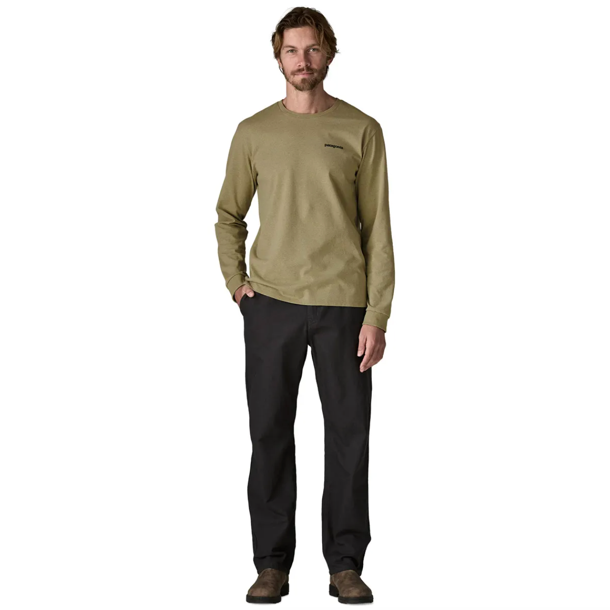 Patagonia Long Sleeved Home Water Trout Responsibili-Tee T-Shirt