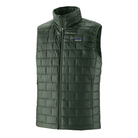 Patagonia Nano Puff Quilted Vest in Treeline green