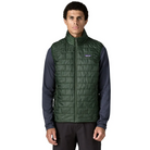 Patagonia Nano Puff Quilted Vest in Treeline green