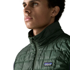 Patagonia Nano Puff Quilted Vest in Treeline green