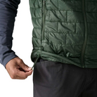 Patagonia Nano Puff Quilted Vest in Treeline green